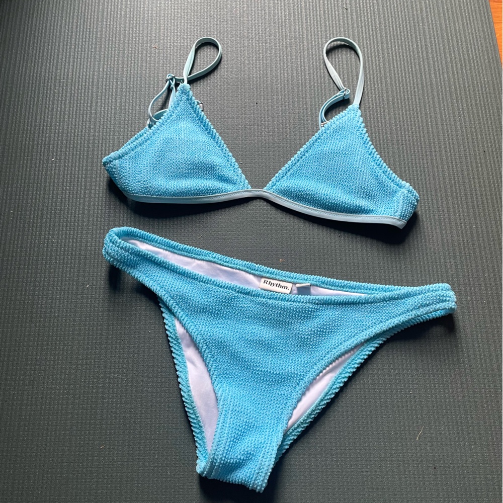 Rhythm Aqua Textured Swimwear